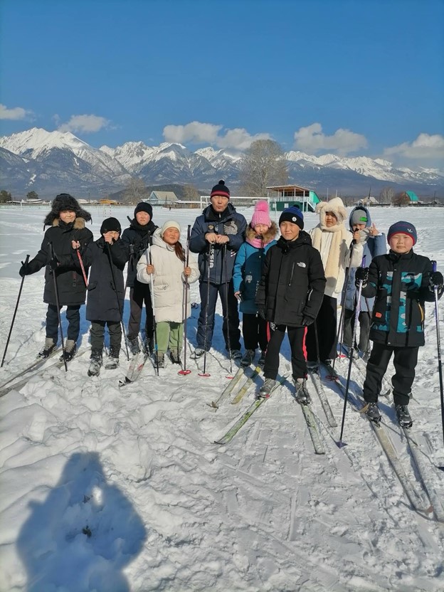 Первенство школы по лыжным гонкам, посвящённое Международному женскому Дню 8 Марта.